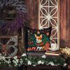 Corgi Christmas Throw Pillow Machine Washable, Indoor Outdoor Decorative Pillow for Couch, Bed or Patio, 14Hx14W