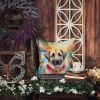 Anatolian Shepherd Luau Throw Pillow Machine Washable, Indoor Outdoor Decorative Pillow for Couch, Bed or Patio, 14Hx14W