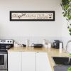 "Kitchen Is The Heart of The Home" by Millwork Engineering, Ready to Hang Framed Print, Black Frame