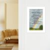 "Rainbow Bridge" by Trendy Decor 4U, Ready to Hang Framed Print, White Frame