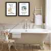Trendy Decor 4U 2- Piece Vignette I have a Drinking Problem!! Black Framed Wall Art for Living Room