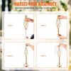 VEVOR 2PCS 55cm/21.65' Tall Crystal Wedding Flower Stand Vase for Party Decor
