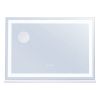 VEVOR Lighted Makeup Mirror 3 Color Vanity w/ USB Desktop Wall-mount 31.5x21.7in