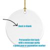 Dragon Li #2 Cat Christmas Ceramic Ornament Christmas Tree Hanging Decorations for Home Christmas Holiday, Party, Gift, 3 in, Multicolor
