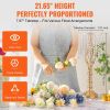 VEVOR 2PCS 55cm/21.65' Tall Crystal Wedding Flower Stand Vase for Party Decor