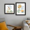 Trendy Decor 4U 2- Piece Vignette I Love Fall Most of All Black Framed Wall Art for Living Room, Bedroom Wall Art Print for Home Decor by Deb Strain