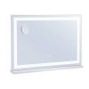 VEVOR Lighted Makeup Mirror 3 Color Vanity w/ USB Desktop Wall-mount 31.5x21.7in