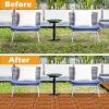 9pcs Wood Interlocking Deck Tiles 11.8"x11.8", Waterproof Flooring Tiles for Indoor and Outdoor