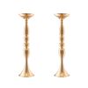 VEVOR 24PCS 50cm/19.7' Wedding Flower Vase Metal Gold Floral Stand for Table