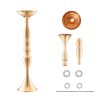 VEVOR 24PCS 50cm/19.7' Wedding Flower Vase Metal Gold Floral Stand for Table