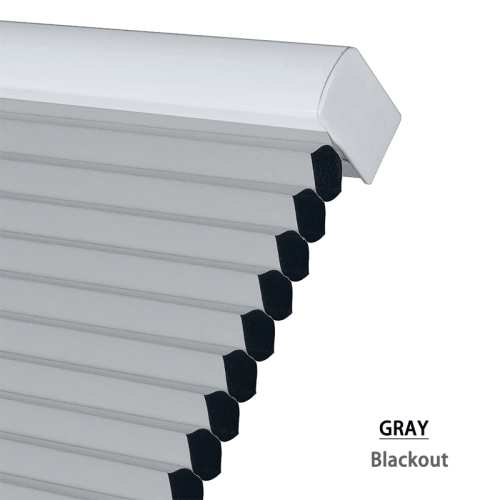 WELLSOURCE Cellular Shades  Honeycomb Blinds Blackout for Windows Bed Room, Office Custom Size