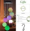 Yard Decor Lights; Solar Butterfly Chimes; 2023 Gifts for Mom/Dad/Women/Grandma/Wife/Daughter/Sister/Aunt/Nana/Grandfather/ ; Father Birthday Gifts; M